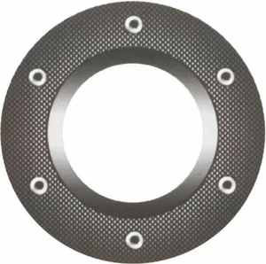 Aufkleber Attrappe Felgenring Carbon-Design Ø 160 mm Sticker - Bild 1 von 1
