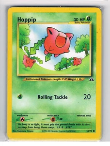 POKEMON NEO DISCOVERY HOPPIP CARD 55/75      - FREE P&P - Picture 1 of 1