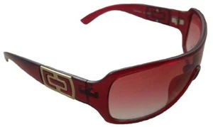 Impresionantes gafas de sol rojas para damas protección UV verano sol playa envolventes de gran tamaño - Imagen 1 de 6