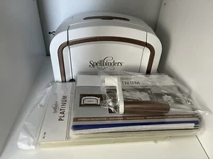 Spellbinders Platinum 6 Cutting& Embossing Machine + Magnetic Platform ~ No Box - Picture 1 of 4