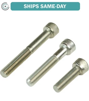 Wheels Manufacturing M5 X 20mm Socket Head Cap Screw Stainless Steel Bottle/25 - Image 1 of 3