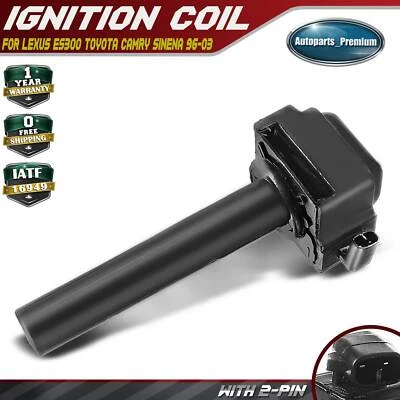 Ignition Coil for Toyota Camry 1996-2001 Sienna 1998-2000 Avalon Lexus V6 3.0L - Image 1 of 4