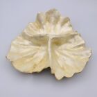 Vintage Genuine Shell-Craft Capiz Shell Divided Bowl Tray Philippines