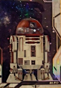 2018 Star Wars Topps Finest Chase Card DV-17 R4-P17