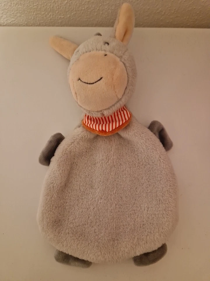 BABYDREAM BABYWELT ROSSMANN SCHMUSETUCH * ESEL EMIL *UNBESCHMUST KUSCHELTUCH #15