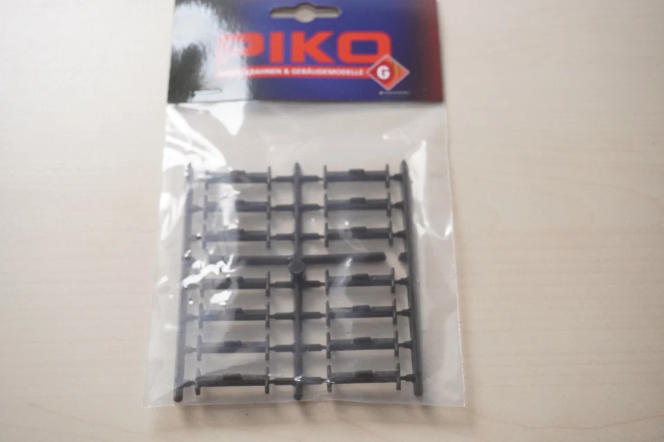 Box / 12] PIKO G Scale 35285 14 Piece Gleisverbindungs-Clips Clamps Brackets Nip - Image 1 of 1