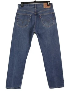 LEVI'S 505 Men's 33 x 30 Red Tab Regular Fit Straight Leg Denim Jeans - Picture 1 of 12
