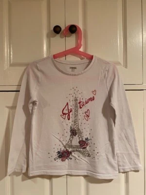 Gymboree Girl's Long Sleeve Cotton Top (Size S 5-6) - Image 1 of 2