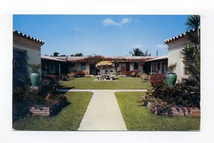 Hollywood FL, condado de Broward 1957 postal Hill Motel, 418 South Federal Highway - Imagen 1 de 2
