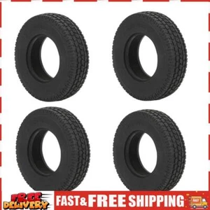 4 Pcs Rubber Tires 80 * 20mm Tires Set for 1:14 Tamiya Tractor Truck RC Car SN9F - Bild 1 von 9