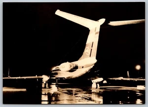 RPPC German Interflug Turbina Jet Airliner TU 134 Postal 4x6 Foto M2 - Imagen 1 de 2