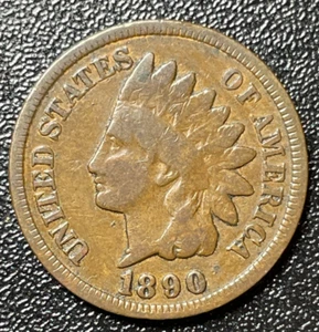 1890 Indian Head Cent Penny / “Great Value On eBay” - Picture 1 of 2