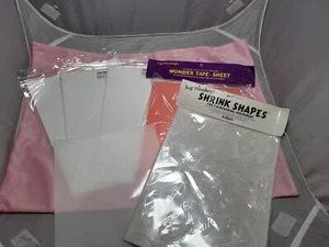 Lot Shrinky Dinks Crystal Clear Creative Pack Clear Sheets New - Picture 1 of 6