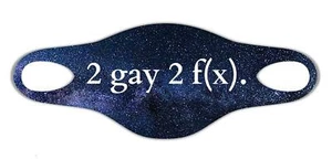 Lustiges Witzt Mathe 2 Mit 2 Funktionen Mann Stimmungs Sanft atemSchutzmaske - Bild 1 von 1