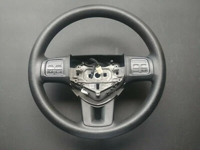 2012-2017 Dodge Journey Black Leather Steering Wheel OEM - Image 1 of 4