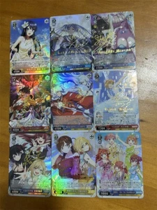 9×Anime Collection Doujin Card WS Series 4 Goddess Stroy Waifu Custom Holo Foil - Picture 1 of 4