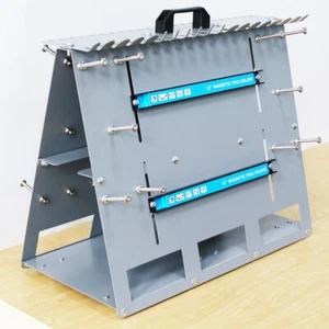 20" Hardware Tools Storage Rack with Magnetic Strip Wrench Screwdriver Holder - Picture 1 of 10