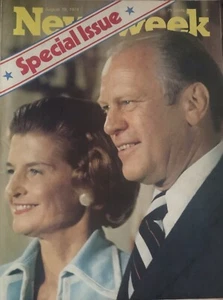 Newsweek Magazine August 19 1974 Gerald & Betty Ford No Label Vtg 38th President - Picture 1 of 1