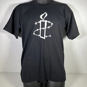 Vintage Roo Spirit Made in Australia Amnesty International Graphic T-Shirt - Picture 1 of 8