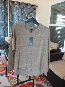 Wild Fable Olive Green Waffle Long Sleeve Top Medium - Picture 1 of 4