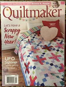 Quiltmaker Magazine January February 2024 Scrappy New Year - Picture 1 of 1