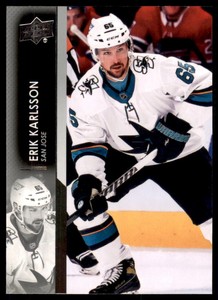 21-22 UD Series 2 Base #395 Erik Karlsson - San Jose Sharks