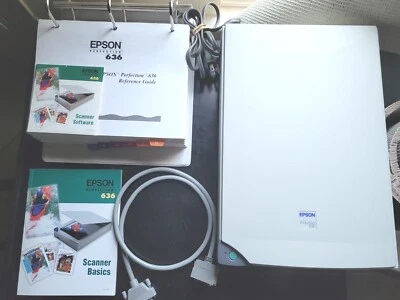 Epson Perfection 636 Document & Photo Scanner w/Power Supply And USB BRAND NEW - Image 1 of 4