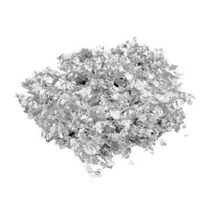 Copos de plata comestibles de grado alimenticio - Imagen 1 de 6