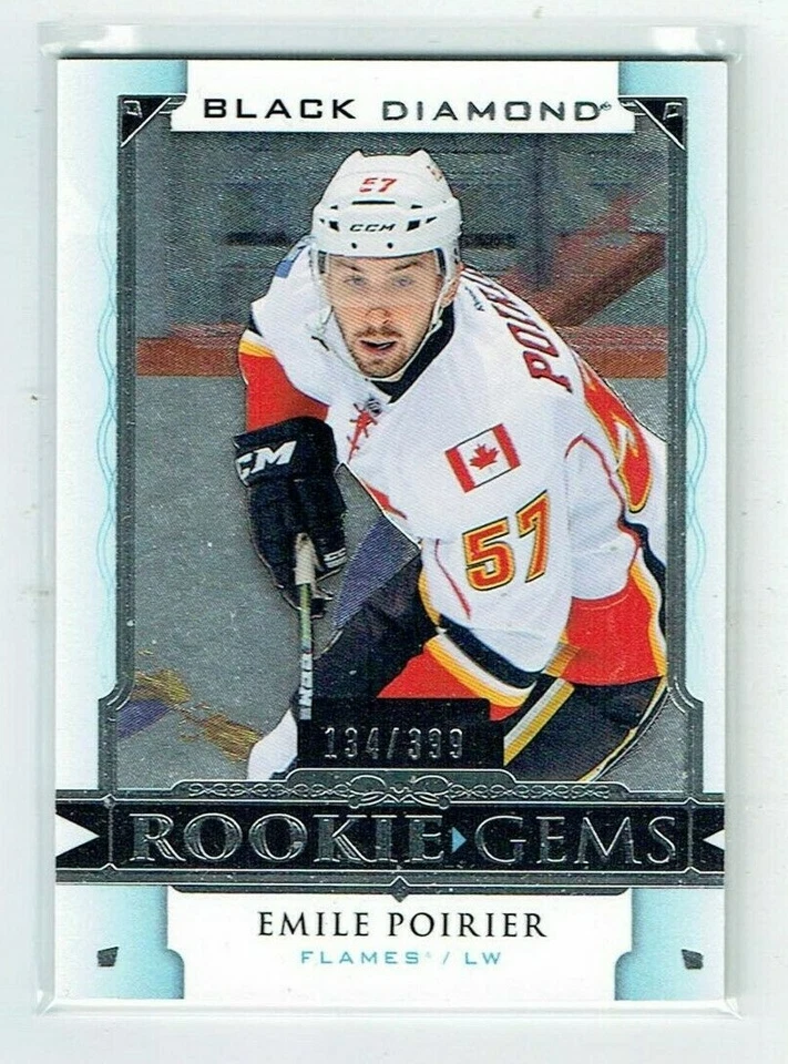 15-16 UD Upper Deck Black Diamond Rookie Gems  Emile Poirier  /399  Rookie - Image 1 of 1