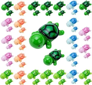 50pcs Mini Resin Animals Sea Turtle Figurines, Miniature Cute Turtle, Little ... - Picture 1 of 8