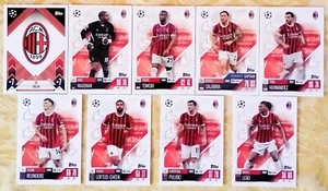 Topps Match Attax UCL 2024/2025 - 9 cards Set Base Completo Milan  - Picture 1 of 1