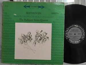 Beethoven - Quartet No. 7 Budapest String Quartet MS 6185 6-eye LP EX - Picture 1 of 1