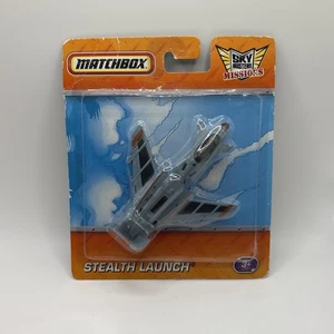 Matchbox Sky Busters Missions Stealth Launch, 2010 New Sealed - Picture 1 of 6