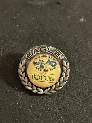 Marcador de golf St. Andrews Old Course 3/4" con vástago de metal - Fife, Escocia - ¡Una belleza! Foto 1 de 2