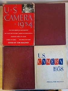4 Books U.S. CAMERA 1954, 1956, 1957 and 1958. Photos, Ads. - Picture 1 of 23