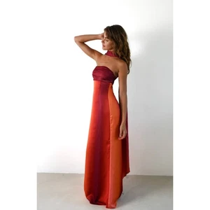 YLLW THE LABEL Vestido Bufanda Vivia en Aurora - Imagen 1 de 18