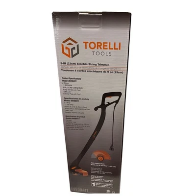 Torelli Tools 9 Inch 23cm Electric String Trimmer Weed Eater Model INV00411 - Image 1 of 4