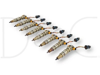 03-07 Ford F250 F350 6.0 6.0L Diesel Fuel Injector Set (8) Injectors *Cores* - Image 1 of 4