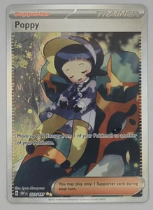 Poppy 227/197 Full Art Special Illistration Rare Trainer Obsidian Flames Pokemon - Bild 1 von 2