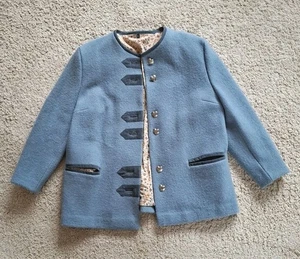 Kärnten Luxus Damen Trachten Jacke Walk Janker Gr L 44 46 XL Schurwolle  - Bild 1 von 5