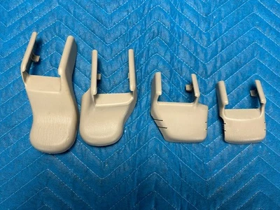 Juego de 4 cubiertas de oruga para asiento del conductor delantero Lexus LX470 marfil: LG00 2003-2007 FABRICANTE DE EQUIPOS ORIGINALES Foto 1 de 4