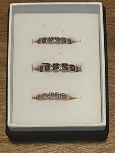 Bomb Party Luxe Bands Size 9 - RBP8728 - The Glow Up - Lavender Topaz Amethyst - Picture 1 of 5