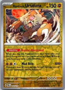 Bloodmoon Ursaluna 054/131 - Prismatic Evolutions Reverse Holo - Picture 1 of 2