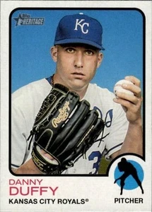 2022 Topps Heritage #470 Danny Duffy - Picture 1 of 2