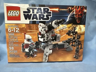 LEGO (9488) Star Wars - Elite Clone Trooper & Commando Droid Battle Pack - NISB - Image 1 of 4