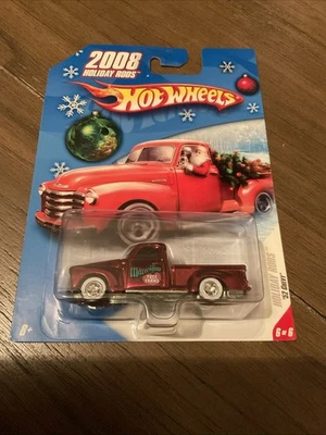 Camioneta Chevy Hot Wheels Holiday Rods 52 2008 Hot Wheels Chase nueva en paquete muy buen estado Foto 1 de 4