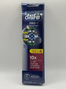 Oral B PRO Floss Action Replacement Toothbrush Heads - 4 Count - White - Picture 1 of 2