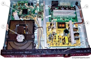 Pioneer XV-BD122W Home Theater Blu Ray/DVD Loader Deck - Foto 1 di 1