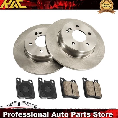 Kit pastillas cerámicas rotor freno trasero sólido para Mercedes-Benz E320 34100 1996-1997 Foto 1 de 4