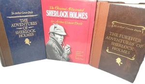 3 World's Best Reading Sherlock Holmes Castle Books Facsimile Reader's Digest - Picture 1 of 22